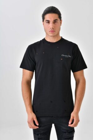 Christian Dior Couture Destroyed T-Shirt