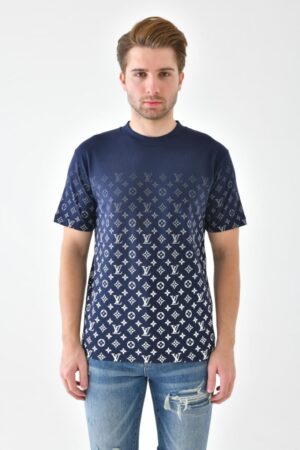 Louis Vuitton Gradient Monogram Print T-Shirt