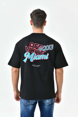 Off-White KİT MIAMI Print T-Shirt