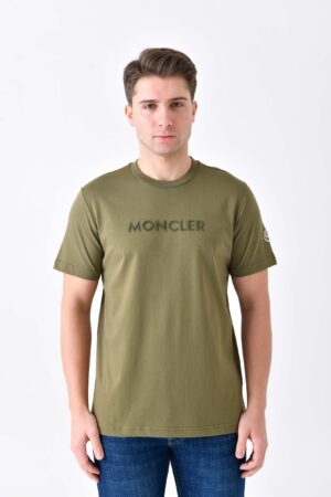 Moncler Logo Embroidered T-Shirt