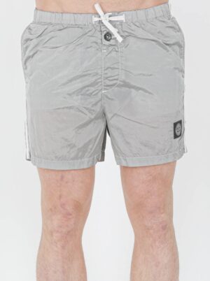 Stone Island S0043 Zwembroek Lichtgrijs