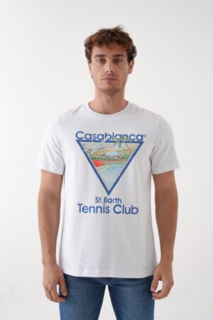 Casablanca "St. Barth" Print T-Shirt
