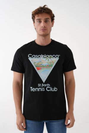 Casablanca "St. Barth" Print T-Shirt