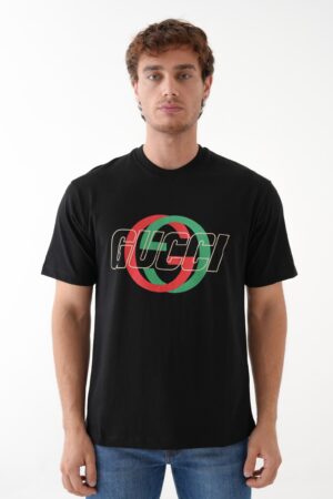Gucci "Double G" Print T-Shirt