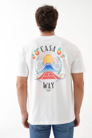 Casablanca "Casa Way Mountain" Print T-Shirt