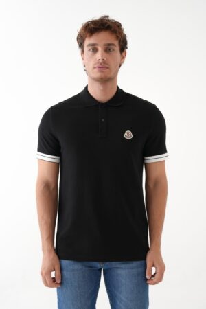 Moncler Sleeve Detail Polo T-Shirt