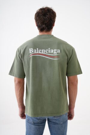 Balenciaga Political Campaign Washed Out T-Shirt