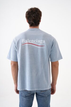 Balenciaga Political Campaign Washed Out T-Shirt