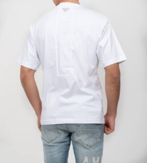 Prada Rear Logo Plaque T-Shirt