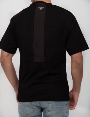 Prada Rear Logo Plaque T-Shirt