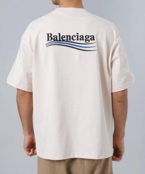 Balenciaga Political Campaign Embroidered T-Shirt