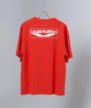 Louis Vuitton Wave Logo Print T-Shirt