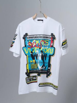 Louis Vuitton Jazz Flyers Print T-Shirt