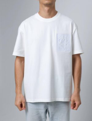 Loewe Pocket Anagram Embroidered T-Shirt