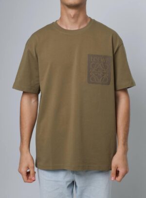 Loewe Pocket Anagram Embroidered T-Shirt