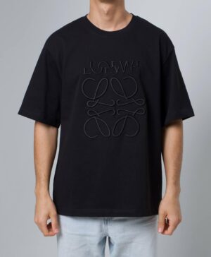 Loewe Anagram Embroidered T-Shirt