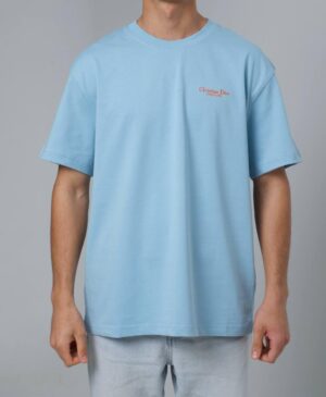 Christian Dior Logo Embroidered T-Shirt