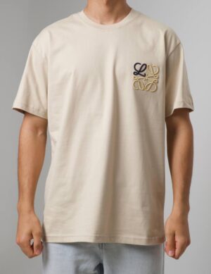 Loewe Anagram Embroidered T-Shirt