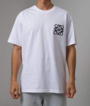 Loewe Anagram Embroidered T-Shirt