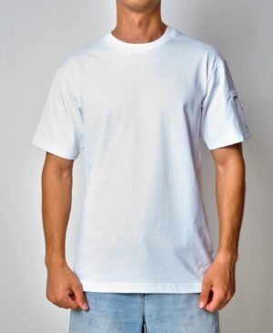 Prada Sleeve Logo Plaque T-Shirt