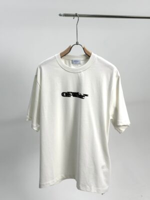 Off-White Blurred Logo Print T-Shirt
