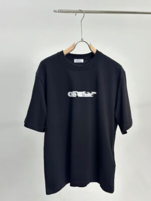 Off-White Blurred Logo Print T-Shirt