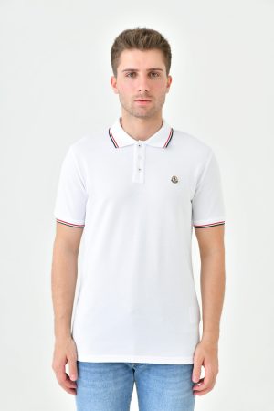 Moncler Logo Patch Polo