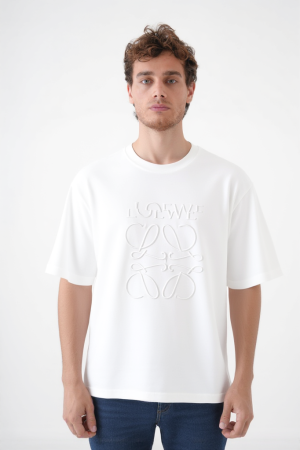 Loewe Anagram Embroidered T-Shirt