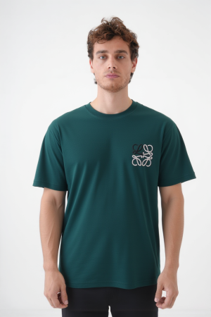 Loewe Anagram Embroidered T-Shirt
