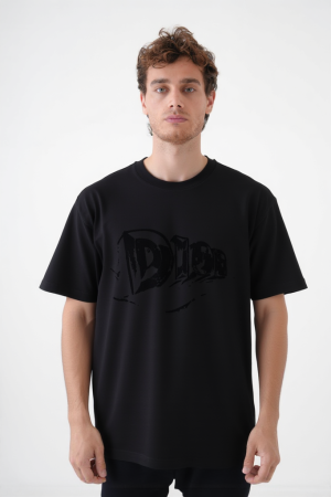 Christian Dior Flocked Logo T-Shirt