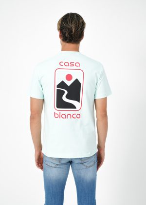 Casablanca 'Sunset Valley' Print T-Shirt