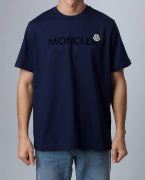 Moncler Flocked Logo T-Shirt