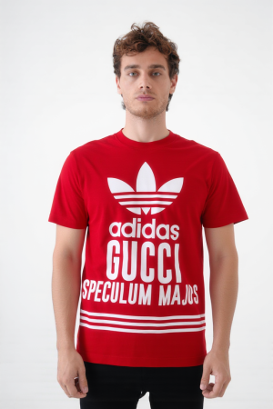 Gucci x Adidas Print T-Shirt