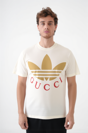 Gucci x Adidas Print T-Shirt
