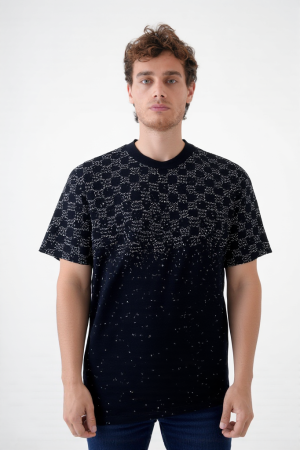 Louis Vuitton Gradient Logo Print T-Shirt