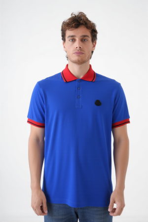 Moncler Logo Patch Polo