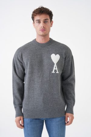 Ami Paris 'Oversized Heart' Trui