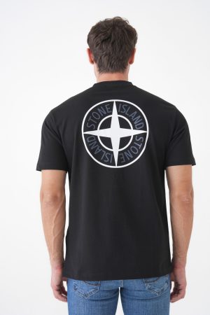 Stone Island '02 Industrial Logos' Print T-Shirt