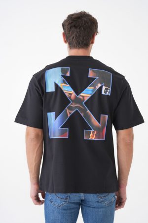 Off-White 'Barber Arrow' Print T-Shirt
