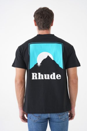 Rhude 'Moonlight Graphic' Print T-Shirt