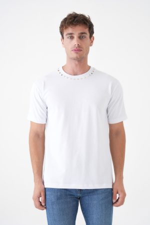 Valentino 'Studs Embellished' T-Shirt