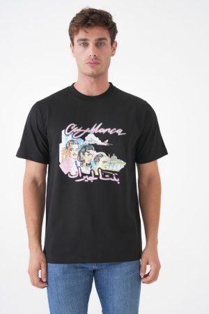 Casablanca 'La Liaison' Print T-Shirt