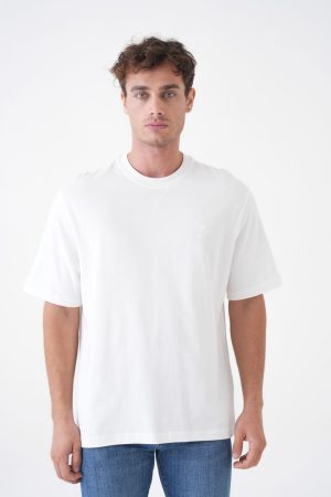 Ami Paris Heart Embroidered T-Shirt