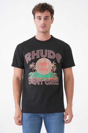Rhude 'Saint Groix' Print T-Shirt