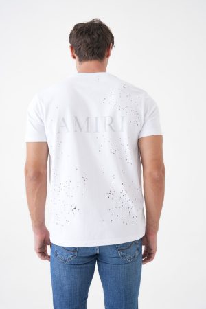 Amiri 'Shotgun Destroyed' Print T-Shirt