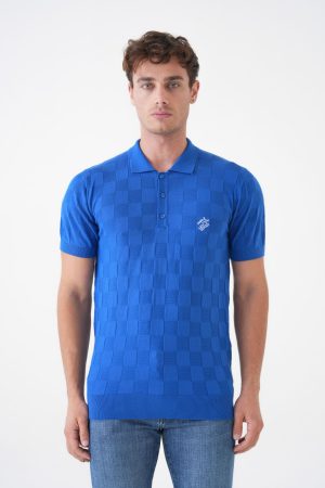 Louis Vuitton Damier Tricot Polo Shirt