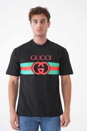 Gucci 'Interlocking G' Print T-Shirt
