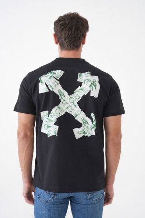 Off-White 'Banknote Arrow' Print T-Shirt