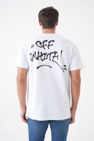 Off-White Graffiti Skate Print T-Shirt