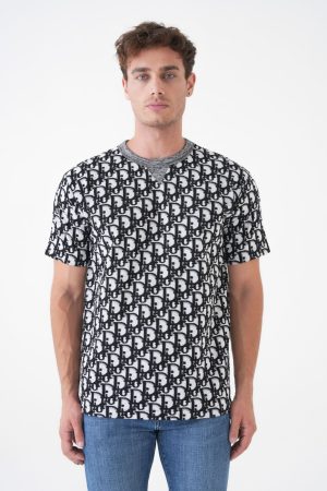 Christian Dior Oblique Logo T-Shirt